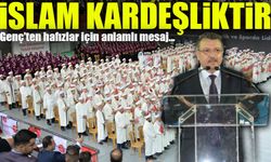 Başkan Genç’ten Hafızlar İçin Anlamlı Mesaj: 'İslam Barış ve Kardeşlik Demektir'