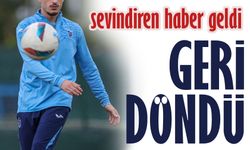 Trabzonspor'un Genç Yıldızı Cihan Çanak Sakatlık Sonrası Sahalara Döndü