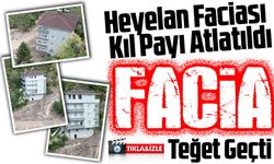 Trabzon'da Heyelan Faciası Kıl Payı Atlatıldı