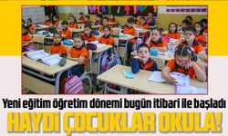 Yeni Eğitim-Öğretim Dönemi Başladı: Haydi Çocuklar Okula!