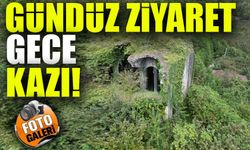 Trabzon'da Definecilerin Hedefi: Gündüz Ziyaret, Gece Kazı!