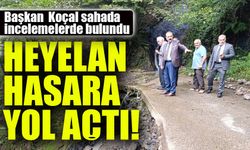 Vakfıkebir’de Heyelan Hasara Yol Açtı! Başkan Fuat Koçal Sahada İncelemelerde Bulundu