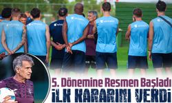 Trabzonspor’da Şenol Güneş Dönemi Resmen Başladı! Çift İdman Kararı Geldi