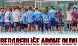 Trabzonspor Beraberlik Serisini Kıramadı