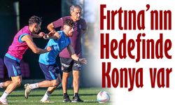 Trabzonspor Tümosan Konyaspor maçı hazırlıkları devam ediyor