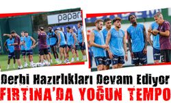 Trabzonspor'da Beşiktaş Maçı Hazırlıkları Devam Ediyor