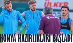 Trabzonspor Tümosan Konyaspor maçı hazırlıkları başladı