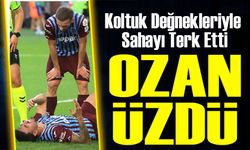 Ozan Tufan'dan Üzücü Gelişme: Koltuk Değnekleriyle Sahayı Terk Etti