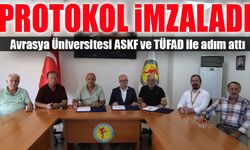 Avrasya Üniversitesi ASKF ve TÜFAD ile Önemli Bir Adım Attı! Spor ve Eğitimde İş Birliği Protokolü İmzalandı