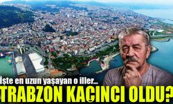 TÜİK En Uzun Yaşayan O İlleri Sıralı; Trabzon Kaçıncı Sırada Yer Alıyor...