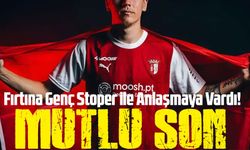 Bordo-Mavililer, Braga Forması Giyen Genç Stoper ile Anlaşmaya Vardı!