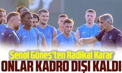 Şenol Güneş'ten Radikal Karar: İki Oyuncu Kadro Dışı Kaldı