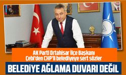 Selahattin Çebi: "Belediye Makamı Çözüm Üretme Yeridir, Ağlama Duvarı Değil"