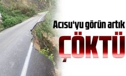 Acısu Mahallesinin Yol Çilesi!