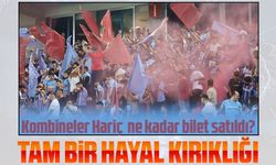 Trabzonspor 'un  Hayal Kırıklığı Büyük.. Kombineler Hariç Bilet Satışı Çok Düşük!