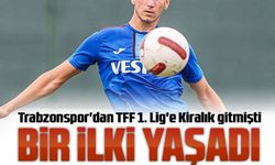 Trabzonspor'dan TFF 1. Lig'e Kiralık Giden Tonio Teklic İlk Kez 11'de!