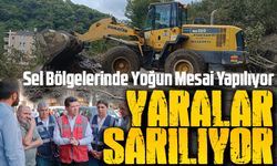 Ortahisar Belediyesi Ekipleri Sel Bölgesinde Aralıksız Çalışıyor!