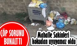 2 Nolu Erdoğdu Mahallesi'nde Biriken Çöpler ; Mahalle Sakinlerini Rahatsız Ediyor!