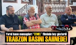 Trabzon'da "Temel" Filminin Çekimleri Devam Ediyor