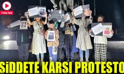 Rize'de kadına şiddete karşı protesto ilgi görmedi