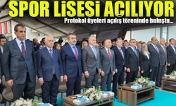 Akçaabat Spor Lisesi Görkemli Bir Törenle Açıldı