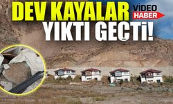 Yusufeli’nde Dev Kayalar Evlerin İçine Girdi! “Bu Korkuyla Yaşamak İstemiyoruz”