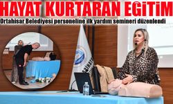 Ortahisar Belediyesi’nden Personeline Hayat Kurtaran Eğitim: İlk Yardım Semineri Düzenlendi