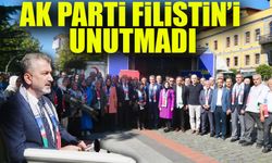 Ak Parti Trabzon Heyeti Filistin Saldırılarının Birinci Yılını Andı