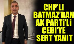 CHP’den AK Parti’li Çebi’ye Sert Yanıt: “Partisinin Geçmişine Baksın”