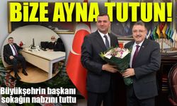 Büyükşehrin başkanı sokağın nabzını tuttu, siyasetçileri ziyaret etti