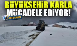 Yükseklerde Kar Esareti: Büyükşehir Trabzon’da Yayla Yollarını Açılıyor!