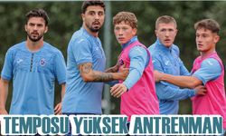 Trabzonspor U19 takımıyla bir antrenman maçı yaptı