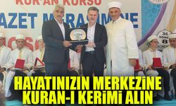 Erenler'deki tarihi Kur'an kursunda Dr. Şaban Kondi'den anlamlı mesaj: "Hayatınızın merkezine Kur’an-ı Kerimi alın"