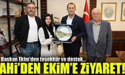 Yılın Ahisi ve Çırağı Başkan Ekim’i Ziyaret Etti;“Kültürümüzün Mirasını Yaşatmaya Devam Ediyoruz!”