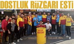 Göztepe-Trabzonspor Maçında Dostluk Rüzgarı Esti