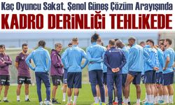 Trabzonspor'da Sakatlık Raporu: Kadro Derinliği Tehlikede