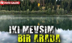 Artvin’de İki Mevsim Bir Arada: Sonbahar ve Kış Buluşması Karagöl’de