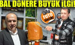 Ordu'daki Arı Ürünleri Fuarı'nda 'Bal Döner' Göz Kamaştırdı: Ziyaretçilerden Büyük İlgi