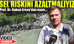 Prof. Dr. Hakan Ersoy: "Derelerin Sularını Doğru Projelerle Denizle Buluşturmalıyız"