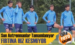 Trabzonspor, Göztepe Maçı Hazırlıklarını Sürdürüyor