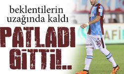 Trabzonspor'da beklentilerin uzağında kaldı; Açıkta bekliyor