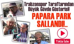 Trabzonspor Taraftarından Büyük Gövde Gösterisi! Papara Park Coşkuyla Sallandı