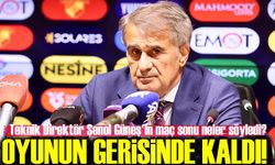 Teknik Direktör Şenol Güneş'in maç sonu değerlendirmeleri