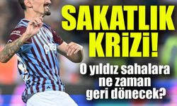 Trabzonspor'da Bir Kötü Haber Daha: İkinci Yıldız Transfer Tekrar Sakatlandı!