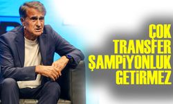 Şenol Güneş: "Çok Transfer Yapmak Başarıyı Getirmez"