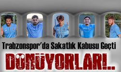 Trabzonspor'da Sakatlık Kabusu Geçti, Yıldız İsimler Takımla Çalışmalara Başladı