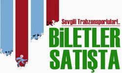 Trabzonspor'un RAMS Başakşehir Maçı Biletleri Satışa Çıktı