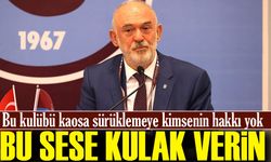 Ali Sürmen ; Bu kulübü kaosa sürüklemeye kimsenin hakkı yok