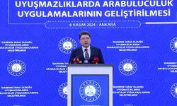 Bakan Tunç, Arabuluculuk Hakkında Önemli Açıklamlarda Bulundu!