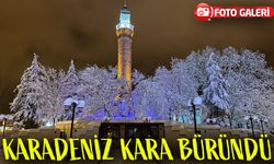 "Samsun'dan Kartpostallık Kar Manzaraları"